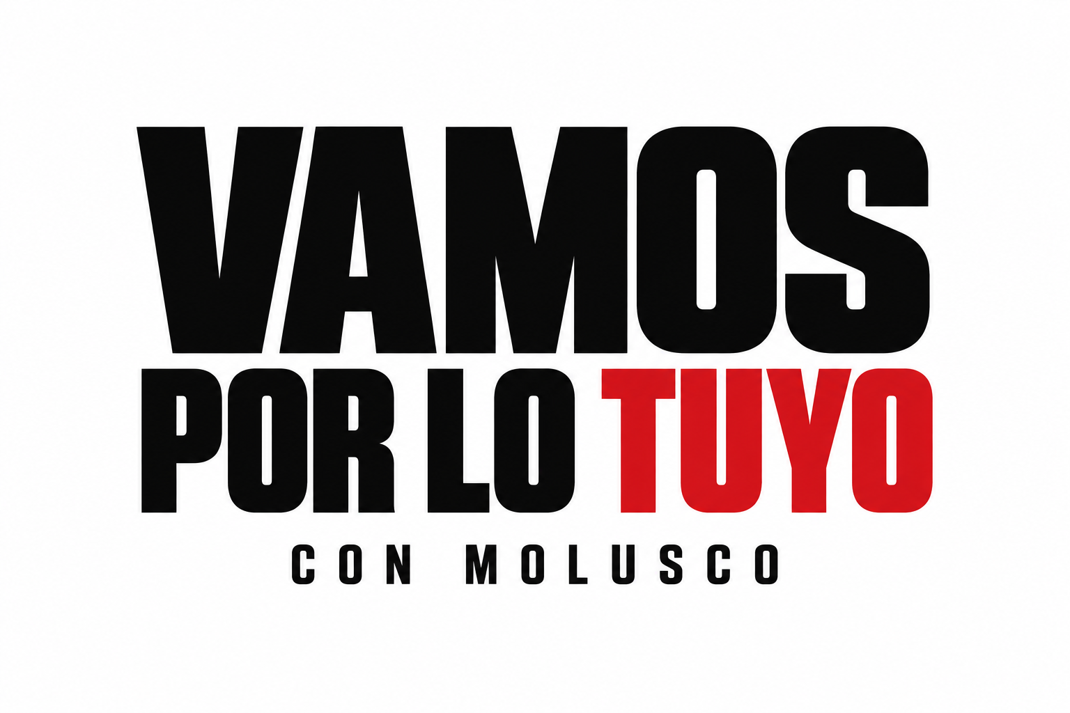 Logo Vamos por lo Tuyo con Molusco