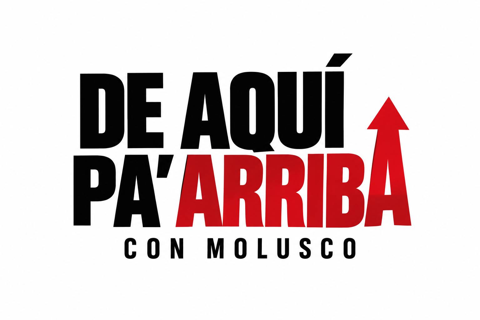 Logo De Aquí pa’ Arriba con Molusco