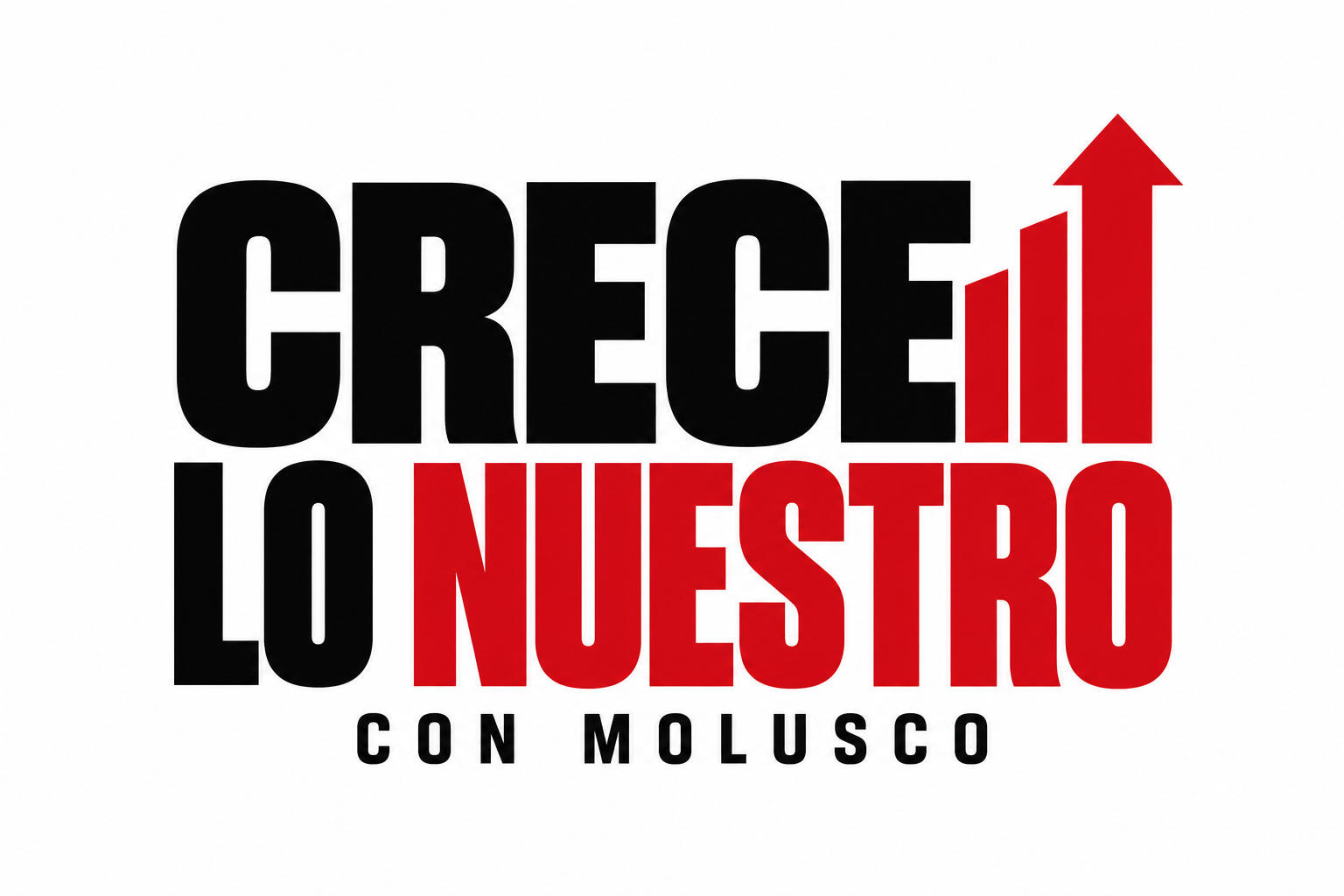 Logo Crece lo Nuestro con Molusco